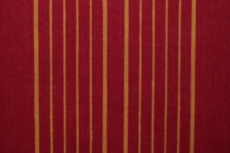 Vintage 1920's French Ticking / Upholstery Fabric in Etsy