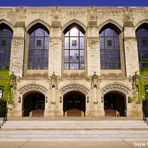 Northwestern University Charles Deering Memorial Library 4 Fine Art Photograph, Wall Art, Architecture Photo, Amazing Libraries, Gift