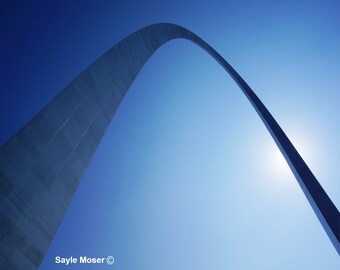St. Louis Arch Fine Art Photograph, St. Louis Monument, Wall Art, Gateway Arch Photo, Missouri Image, Photo Gift