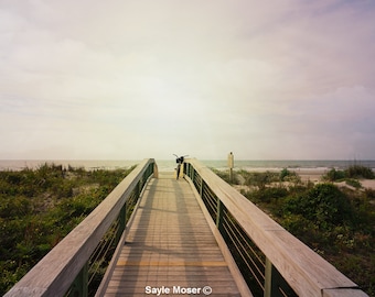 Kiawah Island Beach 4 Fine Art Photograph, Wall Art, Atlantic Ocean, South Carolina, Exploring Charleston, Summer Beach Scene, Beach Chairs