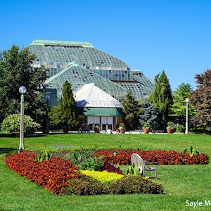 Lincoln Park Conservatory Fine Art Photograph, Wall Art, Lincoln Park Zoo Photo, Architecture Image, Conservatory Gardens, Best of Chicago