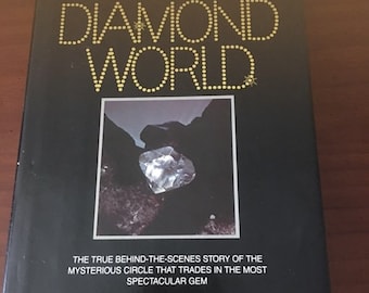 The Diamond World Vintage Book Circa 1981 By David E. Koskoff