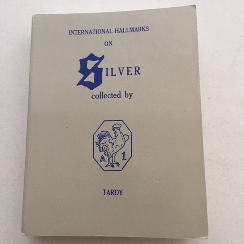 Paris France 1985 BOOK SALE Important Collector Book Tardy Book of International Silver Hallmarks