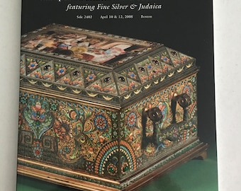 Skinners Vintage Judaica and Sterling Silver Auction Catalog April 2008 Like New Condition Collectors Find