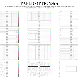 Digital Notebook 5 Subject - 5 Styles - 53 Templates - Landscape or ...