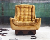 RARE Mid Century Modern Adrian Pearsall quot Strictly Spanish quot for Craft Associates Lounge chair MCM Danish Modern Designer 60s 70s Armchair
