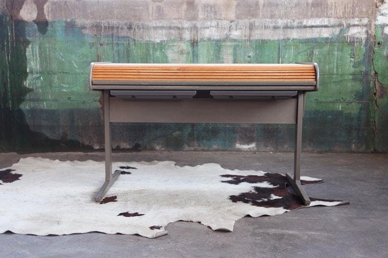 Rare George Nelson Action Office Rolltop Desk MCM Eames