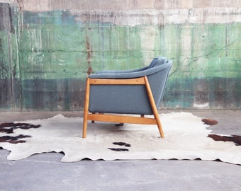 希少 DUX Folke Ohlsson 建築 ミッドセンチュリー デンマークモダン ラウンジチェア MCM デンマーク デザイナー 60年代 70年代 アームチェア