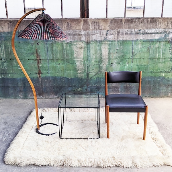 SOLD *** Original Vintage Danish Mads Caprani Floor Lamp, 1970s, Denmark