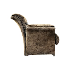 Italian Postmodern Lounge Chair From Saporiti, 1970s