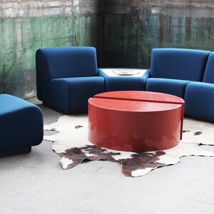 SOLDPOSTMODERN Stunning Modular Sculptural Nine pc curvlinear MCM Modernist Tappo sectional by John Mascheroni for Vecta, Italy, Steelcase image 10