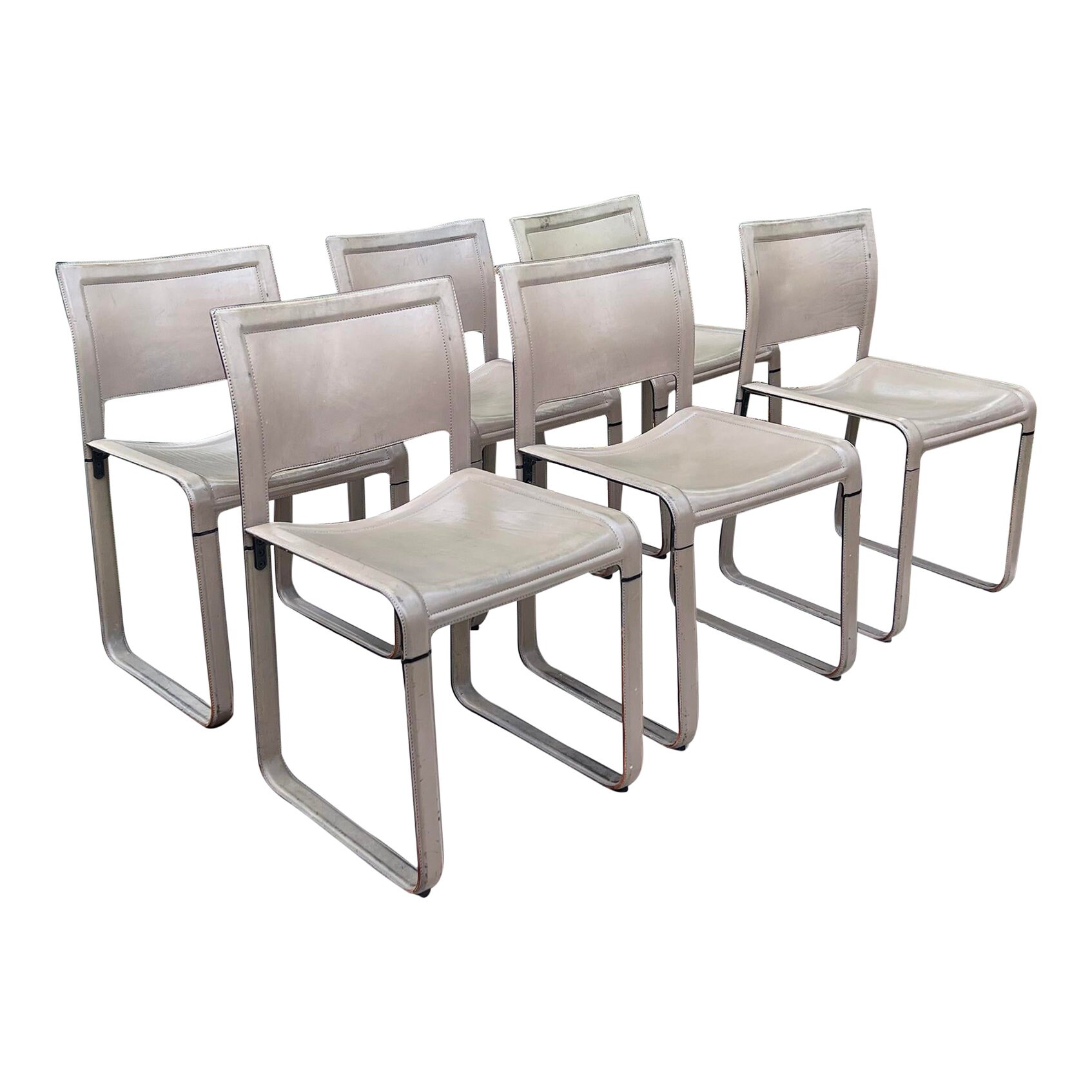 Mart Stam Matteograssi Dining Chairs Set Of Matteo Grassi Black