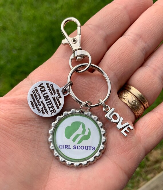 Girl scout best sale keychain