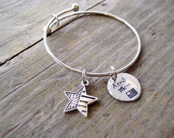 proud army mom bracelets