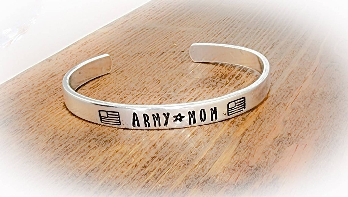 Army Mom Bracelet, Army Mom Jewelry, Army Mom Gift, Military