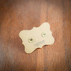 Gold Stud Earrings, Tiny Heart Earrings, Small Earrings, Dainty Earrings, Tiny Earrings, Heart Earrings, Small Gold Earrings