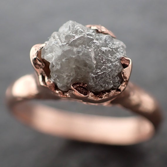 Bague diamant brut sale