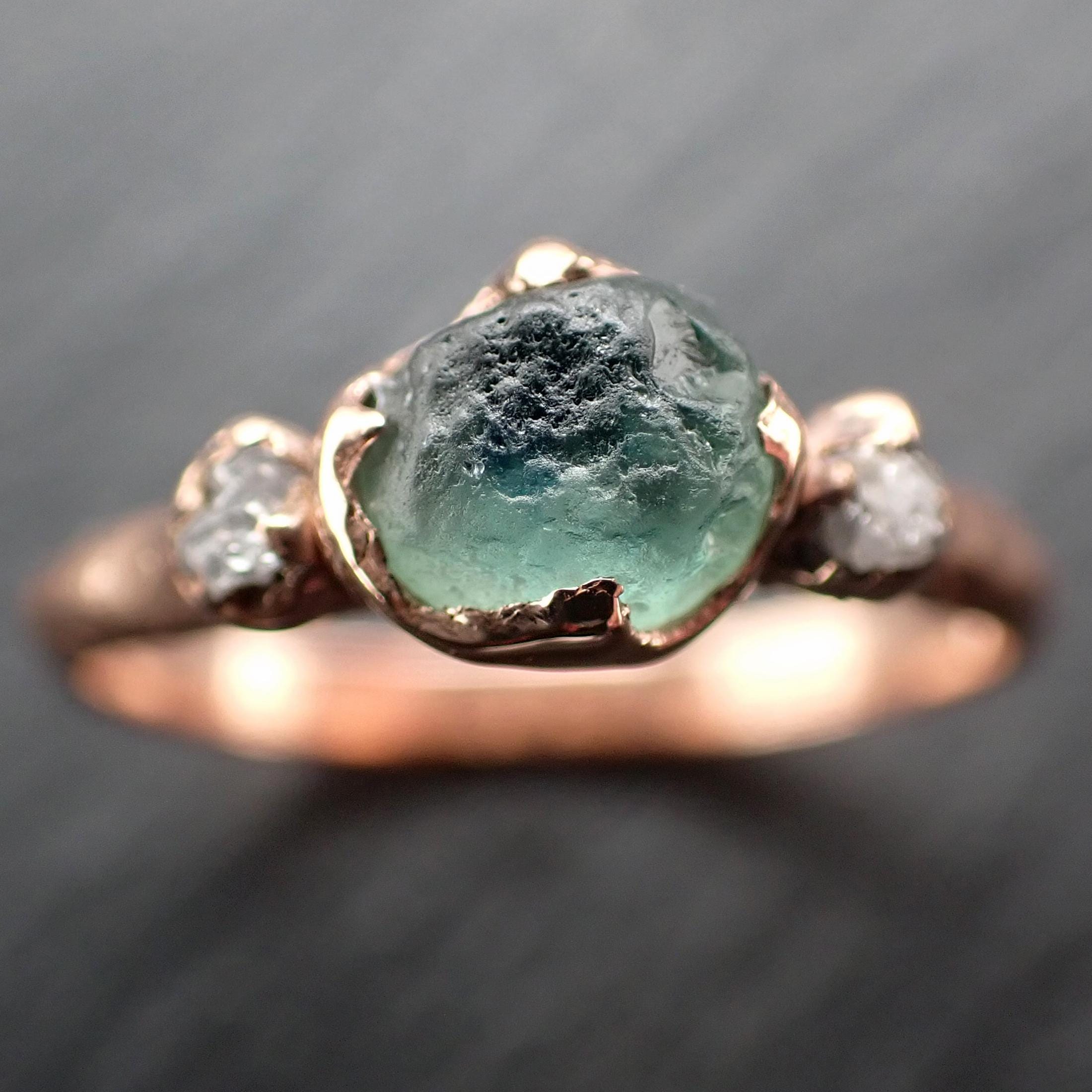 Hand Forged Montana Sapphire Ring