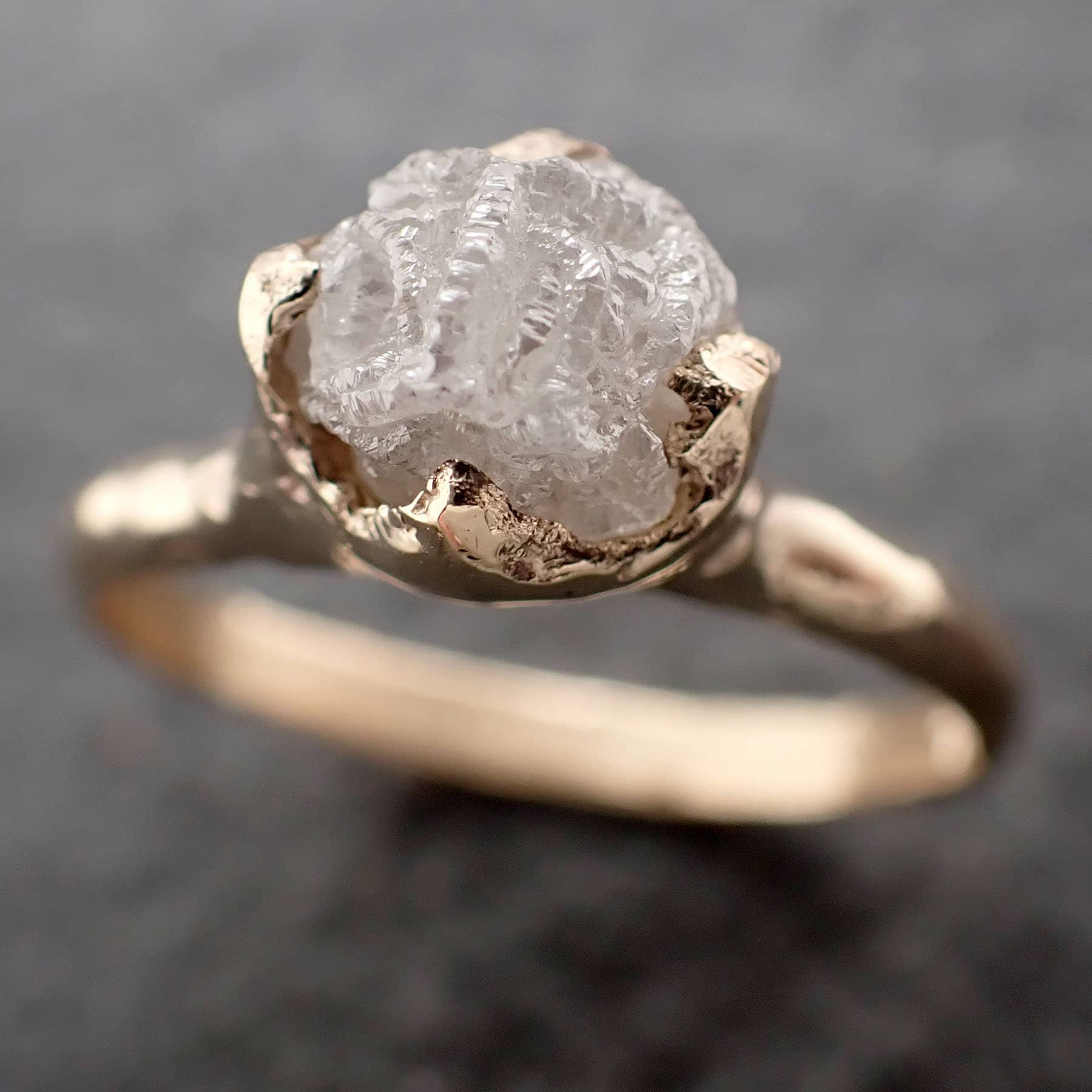 Raw Diamond Wedding Ring 2024 | favors.com