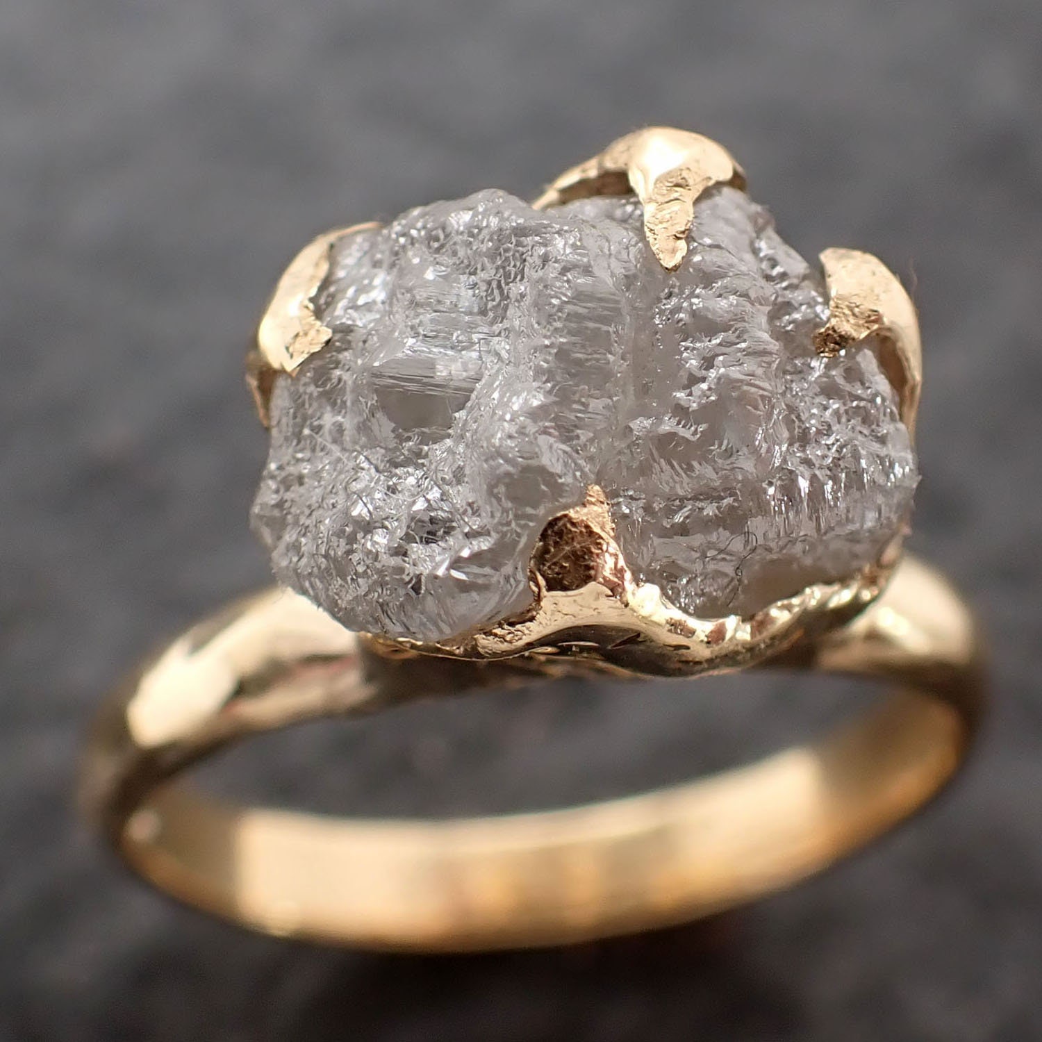 21 Rough Diamond Engagement Rings That Are One of a Kind
