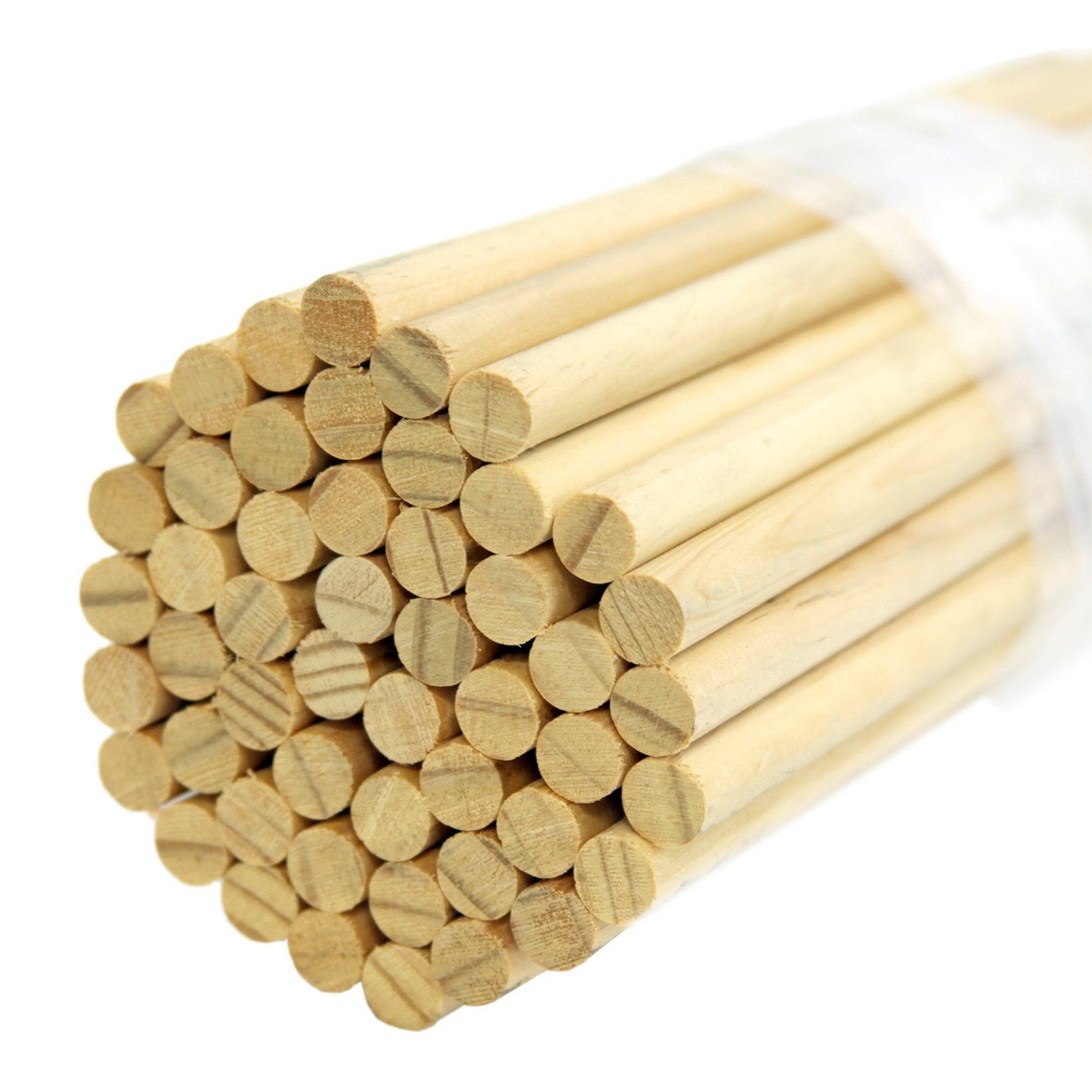 1/2 Inch Diameter by 12 Inch Natural Wood Dowels NO BARCODE Etsy