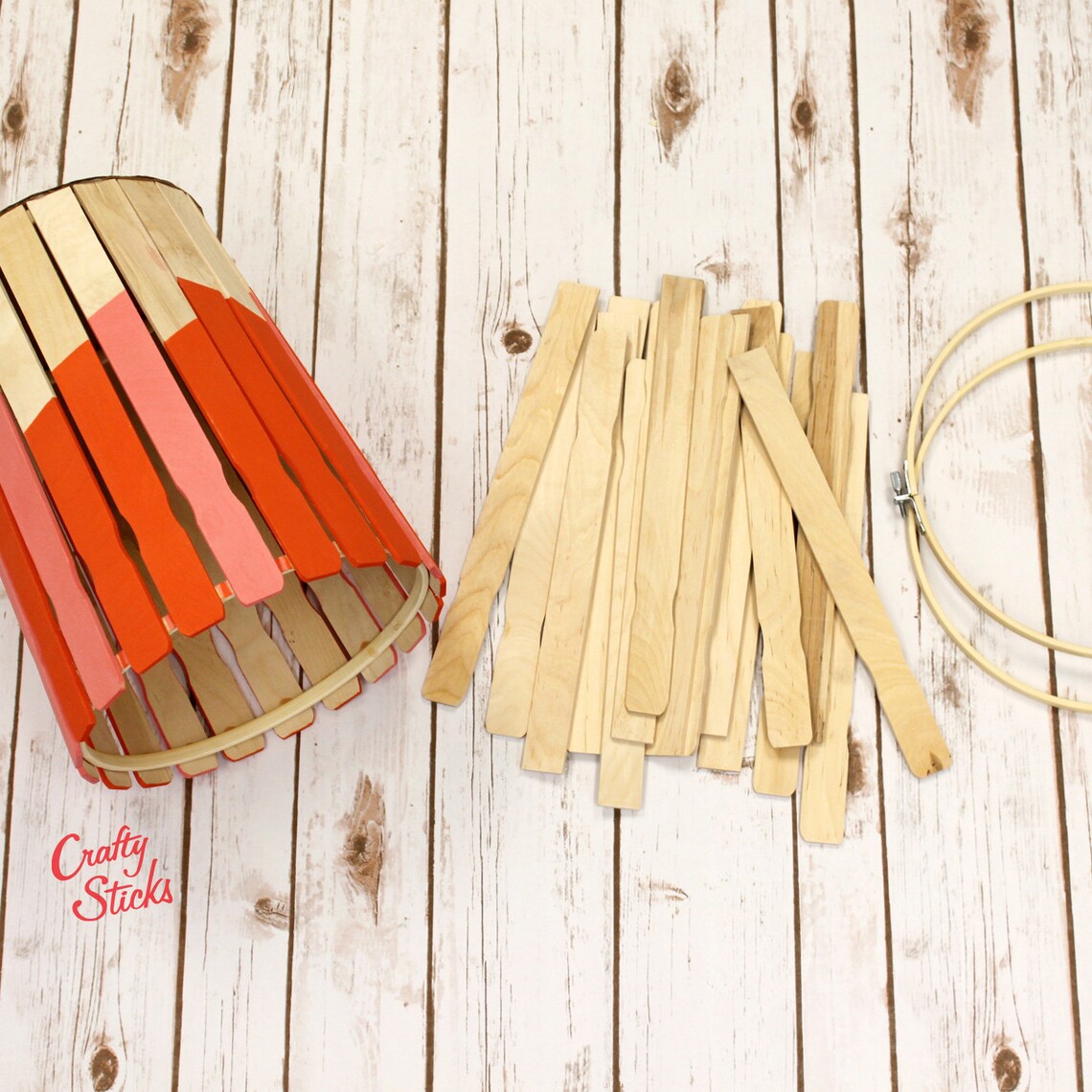 100 Wooden Paint Stir Sticks 12 Inch Etsy