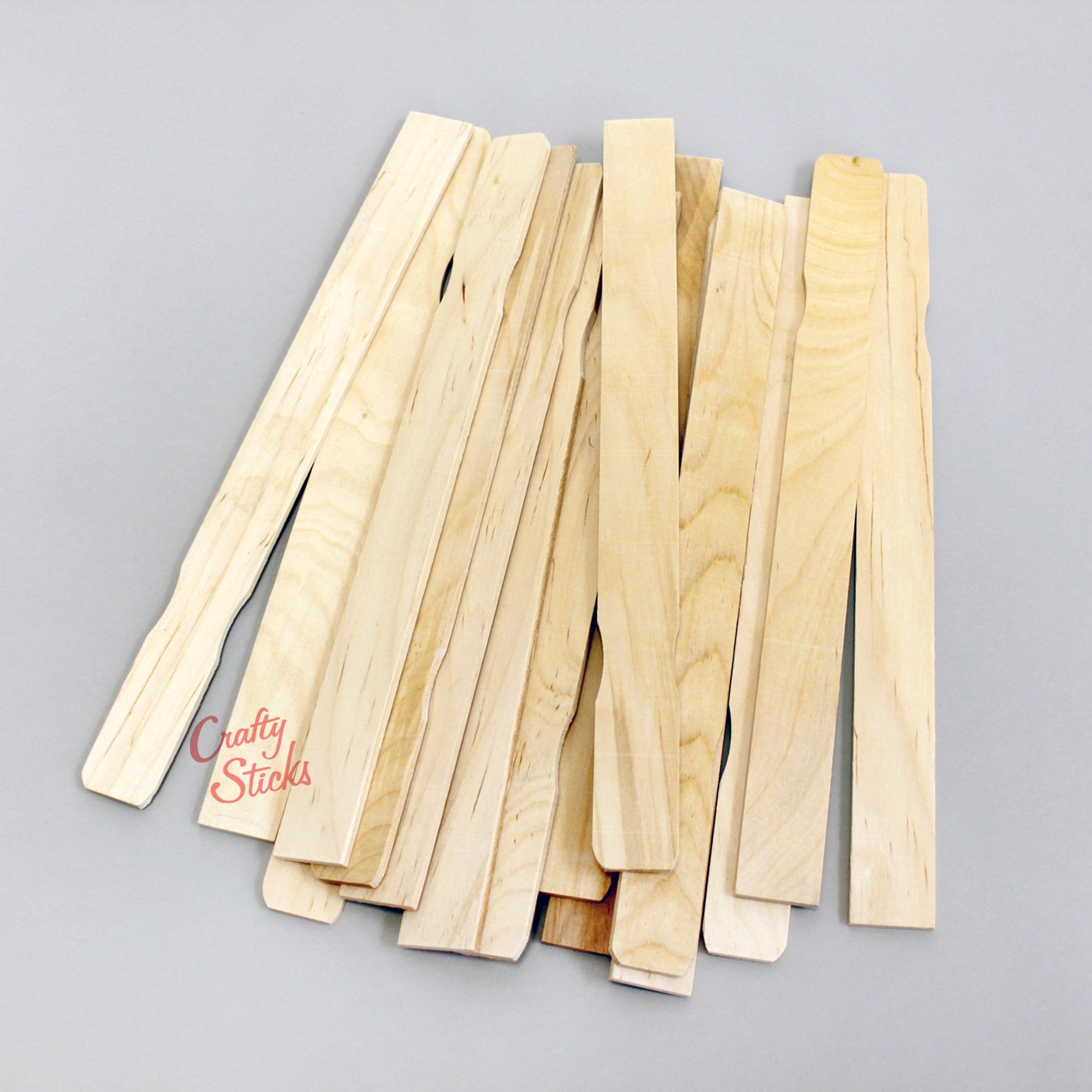 100 Wooden Paint Stir Sticks 12 Inch Etsy
