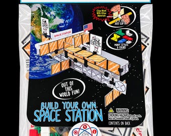 Space Station Popsicle Stick Kit | Craft Stick Connectors | STEM Crafts
