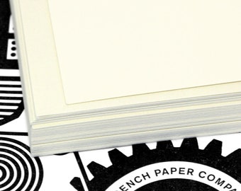Cream Card Stock Paper 80lb: Inkjet & Laser Printer Friendly, Made in USA
