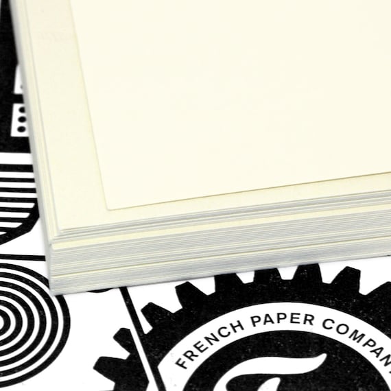 Cream Card Stock Paper 80lb: Inkjet & Laser Printer Friendly, Made in USA