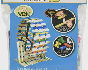 Ferris Wheel Popsicle Stick Kit | Craft Stick Connectors | STEM Crafts