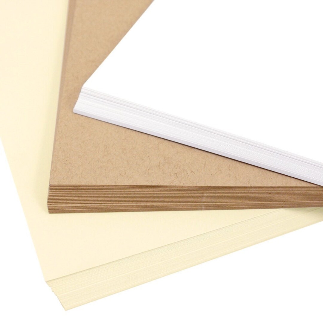 Card Stock 80lb Printable Paper for Inkjet and Laser Printers and Copiers,  Calligraphy, Quilling 
