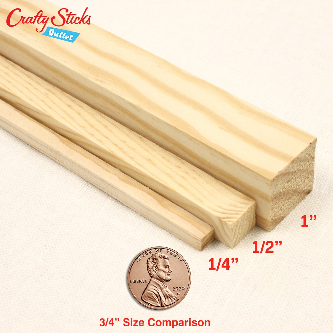 Square Wood Dowels 1/4 Inch by 36 Inch Length Natural Pine Etsy