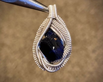 Azurite pendant