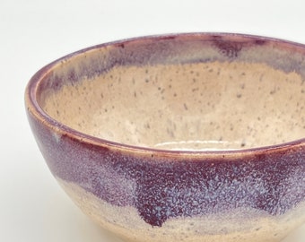 Medium Berry Drip Bowl Handmade Pottery