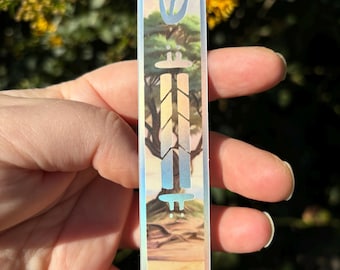 Pegatina impermeable del árbol de la vida judío para mezuzá / Judaísmo / judaica / Torá / Hebreo / regalo espiritual / recuerdos de fiesta / Israel / sagrado / mandamientos