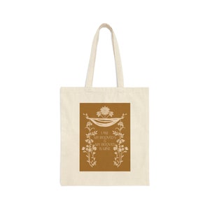 Cotton Canvas Tote Bag