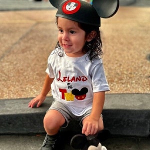 Boy&#39;s Mickey Mouse Birthday Shirt-Disney Birthday Outfit-Mickey Mouse 1st 2nd Birthday Outfit-Toddler Boy Birthday Outfit