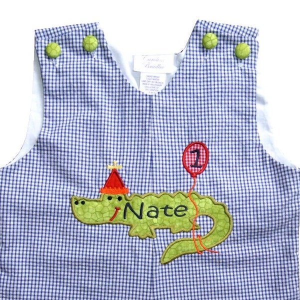 Baby Boy Jersey Stuff Winter Dress Alligator Printed Design In White Color main image 1