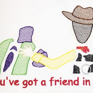 Toy Story Shirt-Buzz Lightyear Outfit-Disney Woody Cowboy Buzz Shirt & Shorts-You&#39;ve Got a Friend in Me&quot;