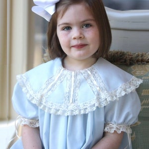 Easter Heirloom Dress-Holiday-Flower Girl Dress-Heirloom Portrait-1st Communion or Graduation Optional Bonnet