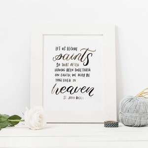 Saint John Bosco Catholic Saint Printable Artwork (Instant Download)