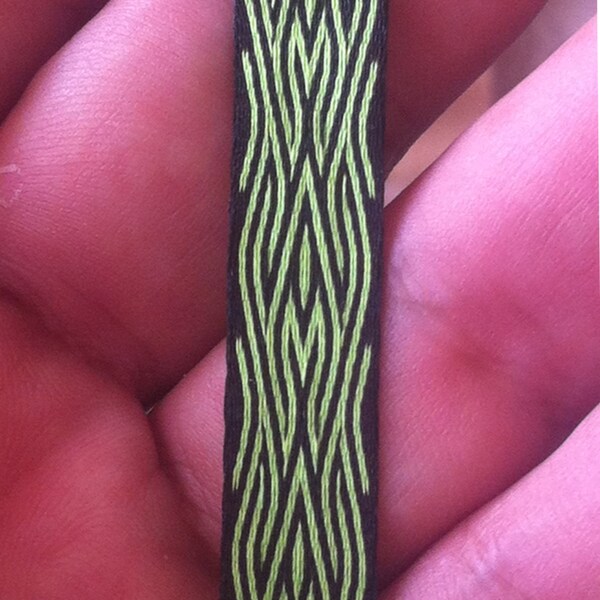 Woven bracelet - Two packs card weaving bracelet - Black and green bracelet - Friendship bracelet 12