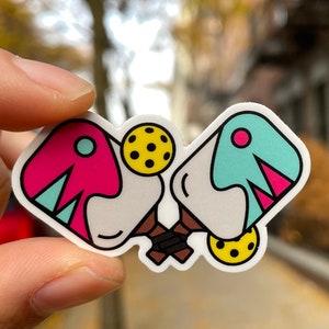 Pickleball Life Die Cut Sticker