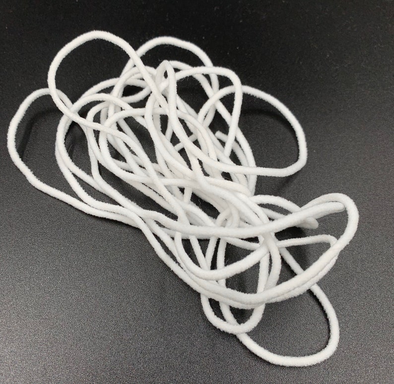 Elastic for Face Mask Elastic Cord Elastic Band 20 Yards Etsy