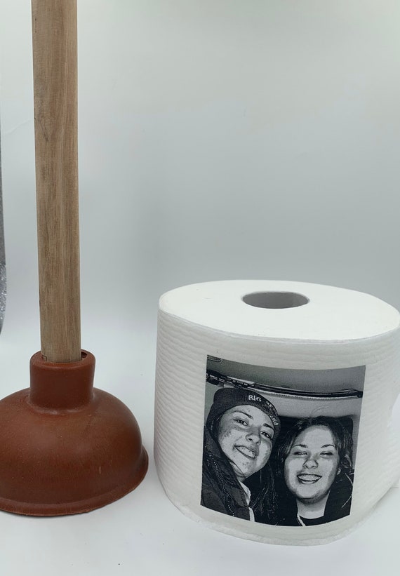 Custom Toilet Paper Roll Photo Toilet Paper Gag Gift Etsy