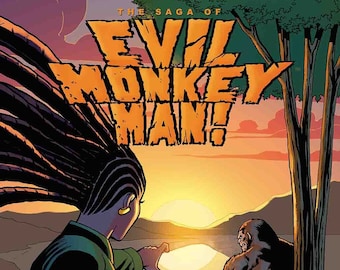 The Saga of Evil Monkey Man! Episode Two Comic Book (Standard Edition)