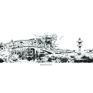 Maymont, Richmond, VA • Drawing by N. Blake Seals