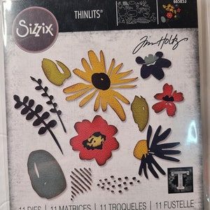 Sixxiz Thinlits Tim Holtz 665853 Moderne Forstwirtschaft NIP 630454279259