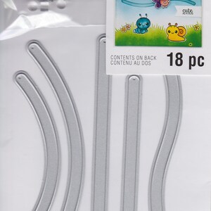 Troqueles de corte deslizantes Recollections, 18 piezas, compatibles con Sizzix, Cuttlebug, Spellbinders 191518409741
